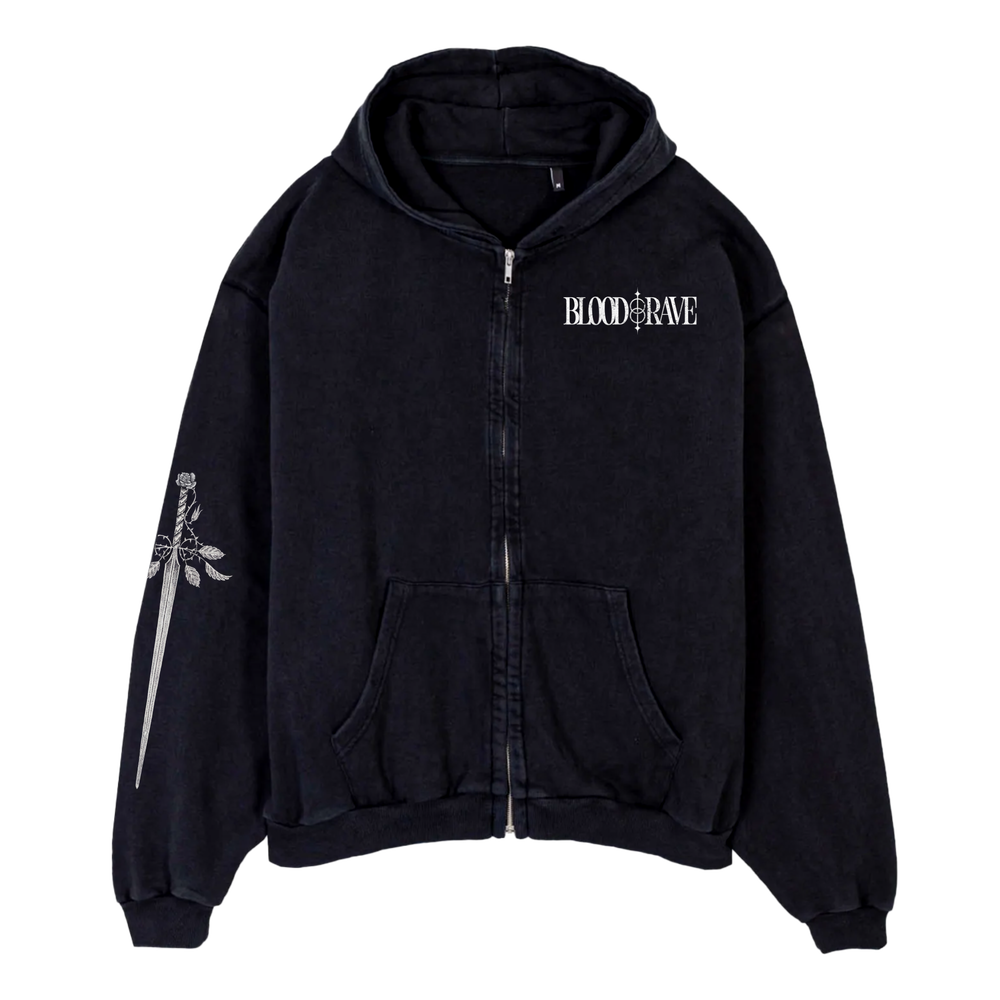 "Swords" Zip-up
