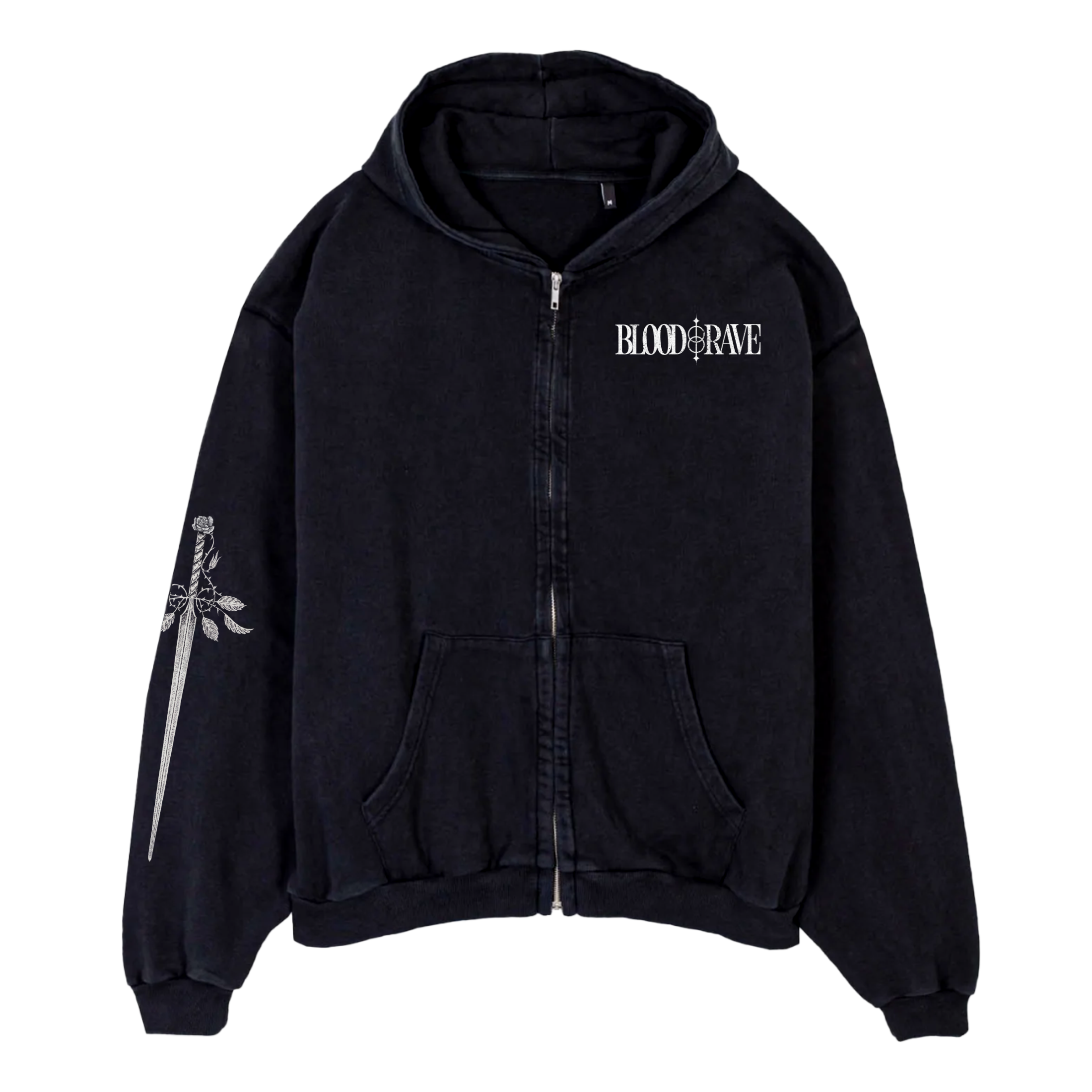 "Swords" Zip-up